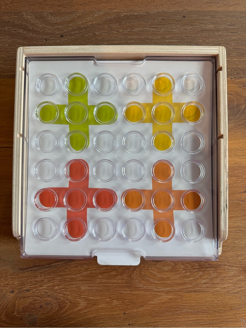 Lovevery Wooden Mosaic Button Board Game Set